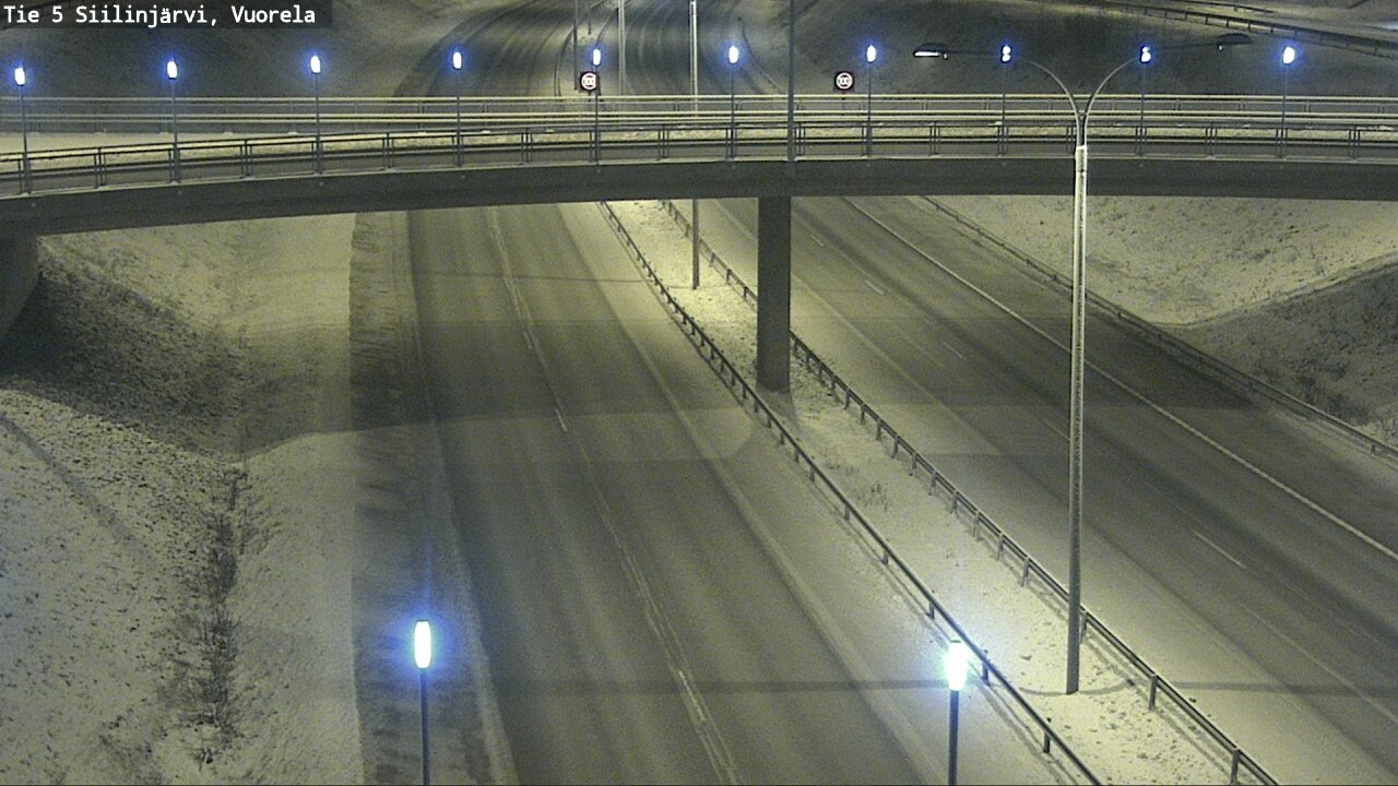 Kelikamerat Kuva Tie 5 Siilinjärvi, Vuorela, Siilinjärvi, Pohjois-Savo