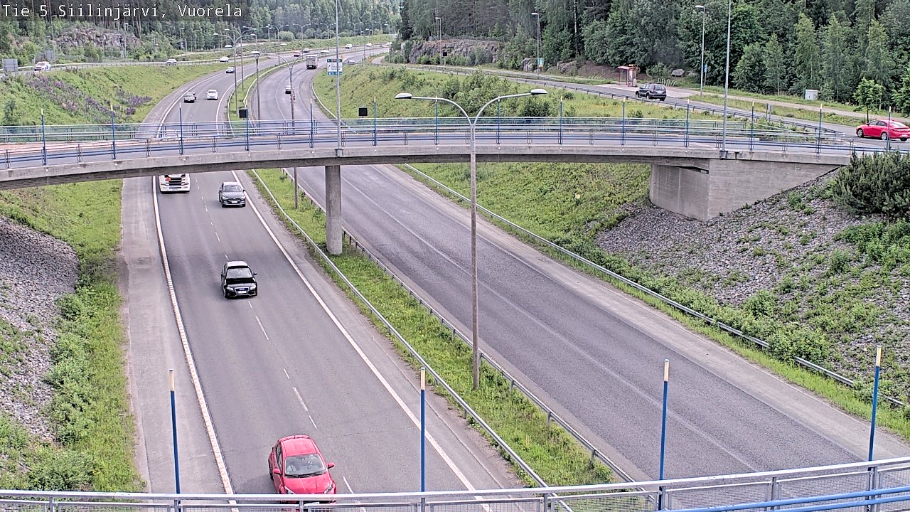 Kelikamerat Kuva Tie 5 Siilinjärvi, Vuorela, Siilinjärvi, Pohjois-Savo