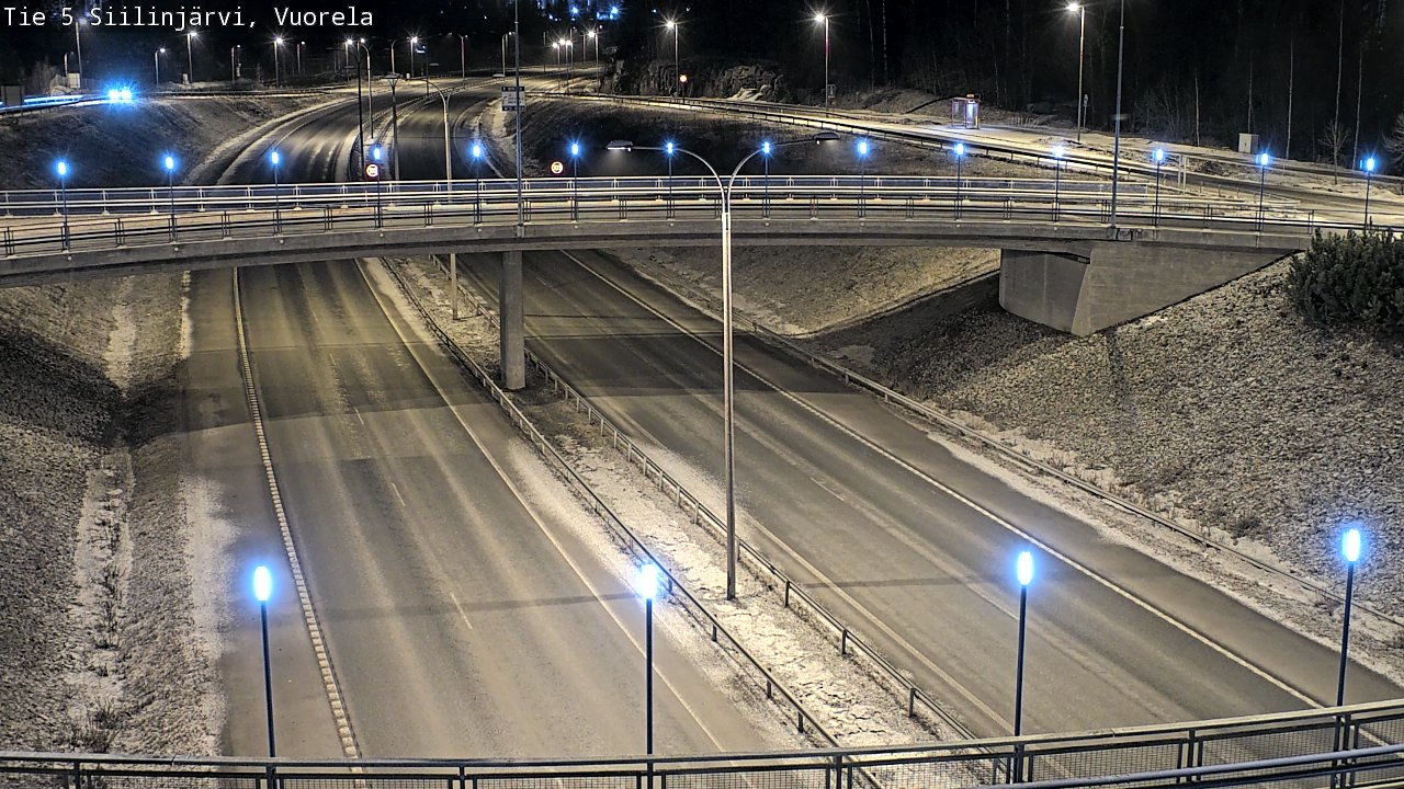 Kelikamerat Kuva Tie 5 Siilinjärvi, Vuorela, Siilinjärvi, Pohjois-Savo