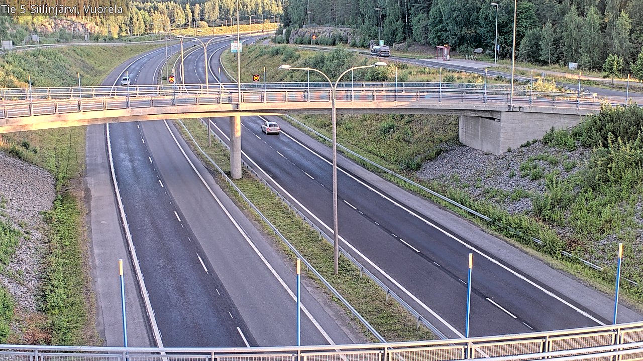 Kelikamerat Kuva Tie 5 Siilinjärvi, Vuorela, Siilinjärvi, Pohjois-Savo
