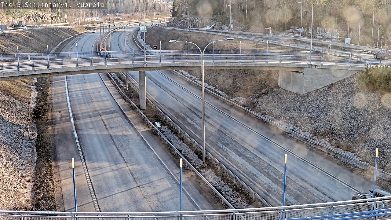 Kelikamerat Kuva Tie 5 Siilinjärvi, Vuorela, Siilinjärvi, Pohjois-Savo