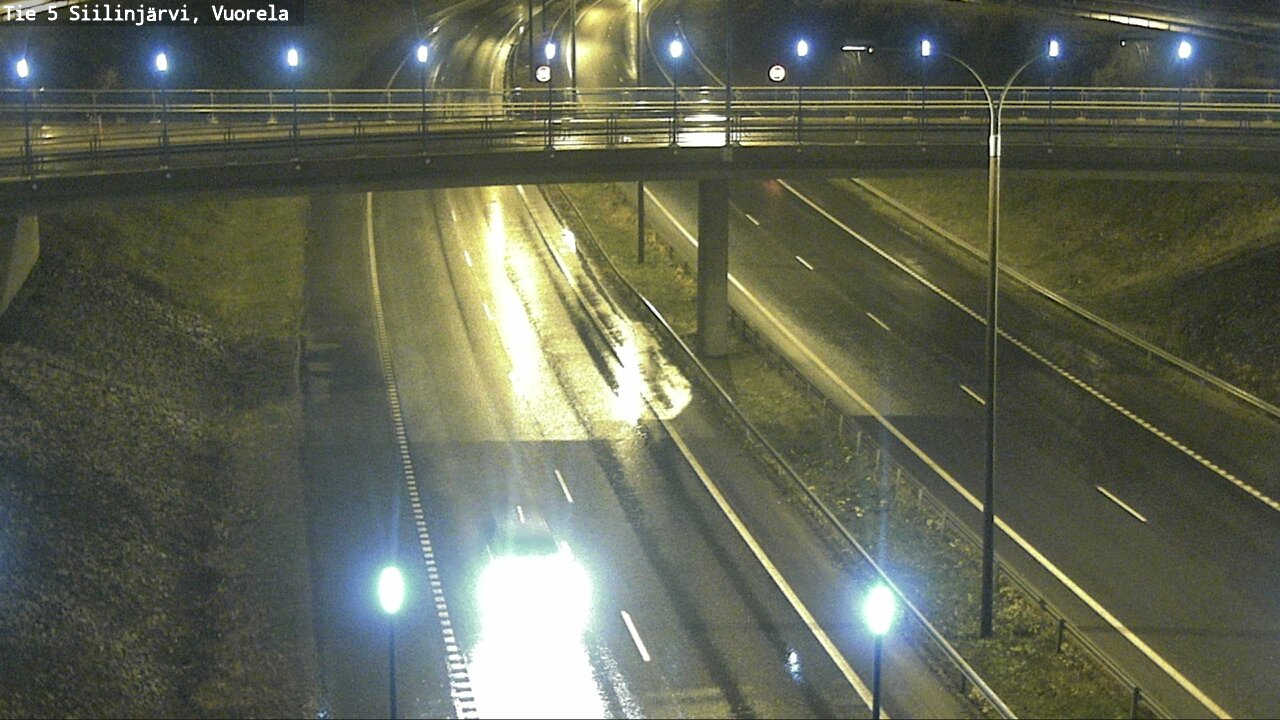 Weather Camera Image Road 5 Siilinjärvi, Vuorela, Siilinjärvi, Pohjois-Savo