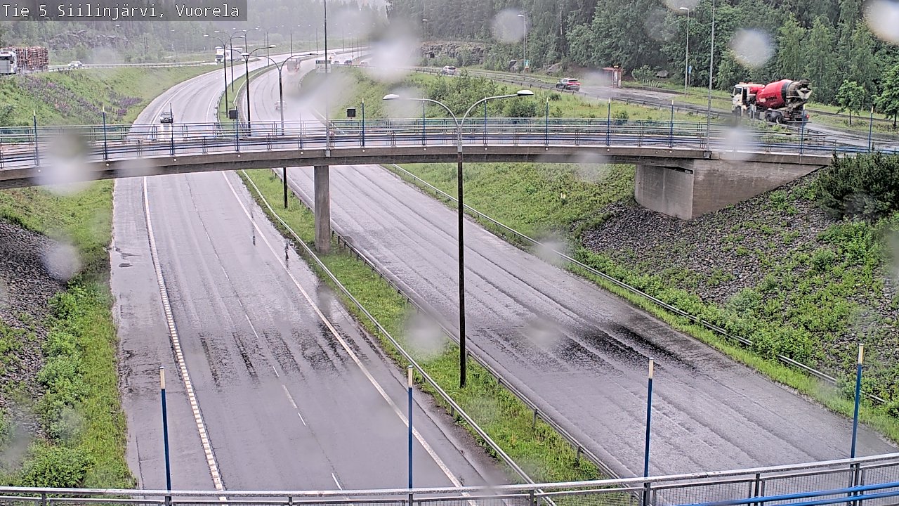 Weather Camera Image Väg 5 Siilinjärvi, Vuorela, Siilinjärvi, Pohjois-Savo
