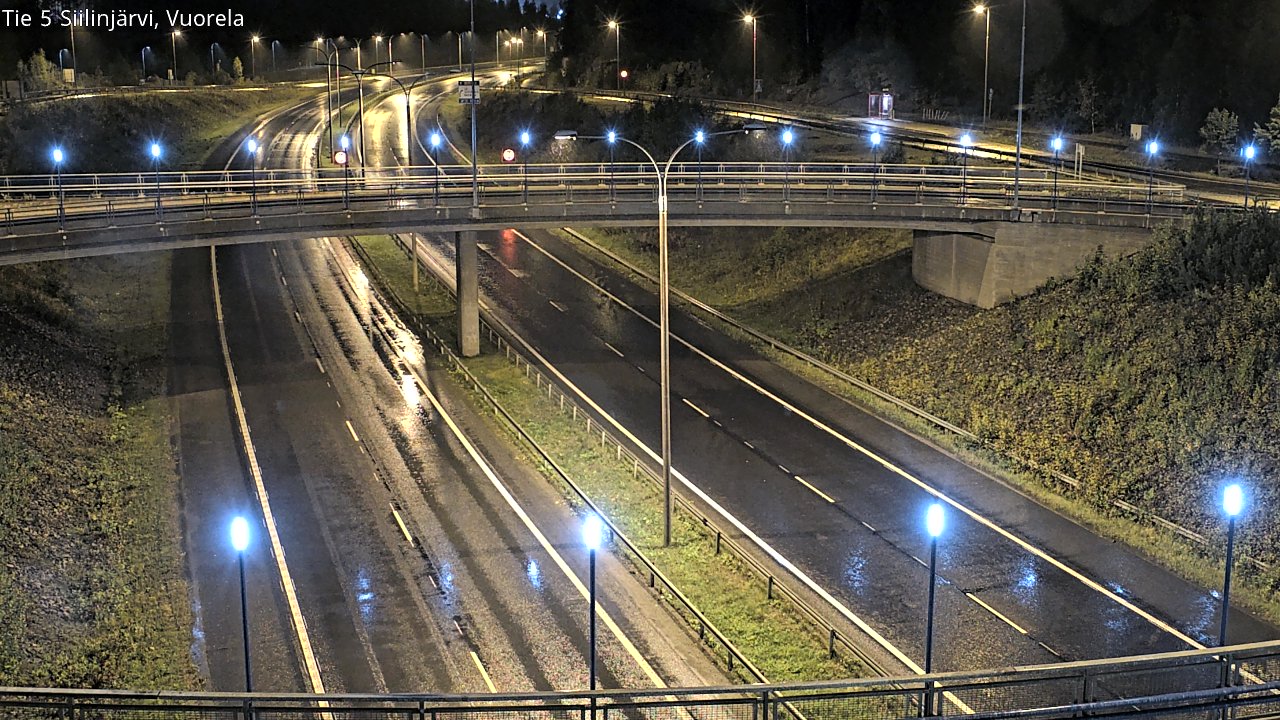 Kelikamerat Kuva Tie 5 Siilinjärvi, Vuorela, Siilinjärvi, Pohjois-Savo