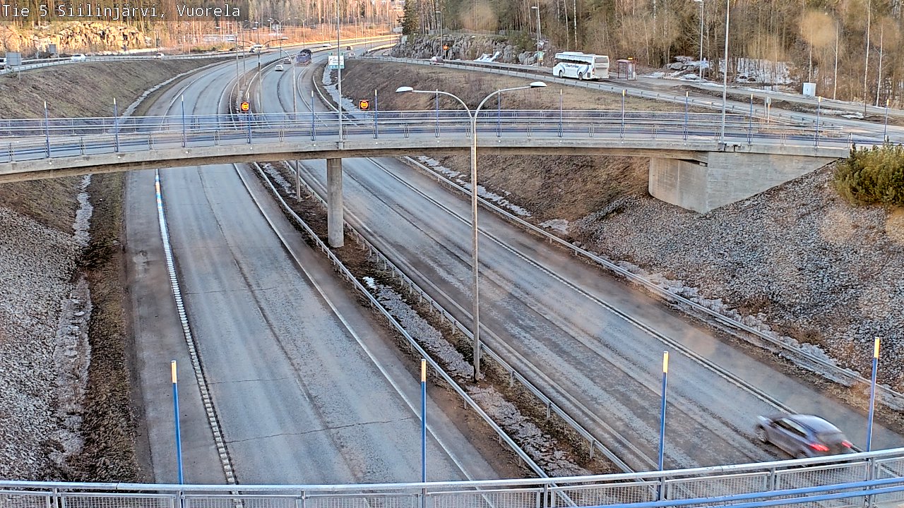 Kelikamerat Kuva Tie 5 Siilinjärvi, Vuorela, Siilinjärvi, Pohjois-Savo