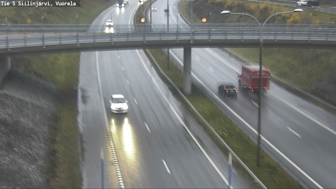 Weather Camera Image Väg 5 Siilinjärvi, Vuorela, Siilinjärvi, Pohjois-Savo