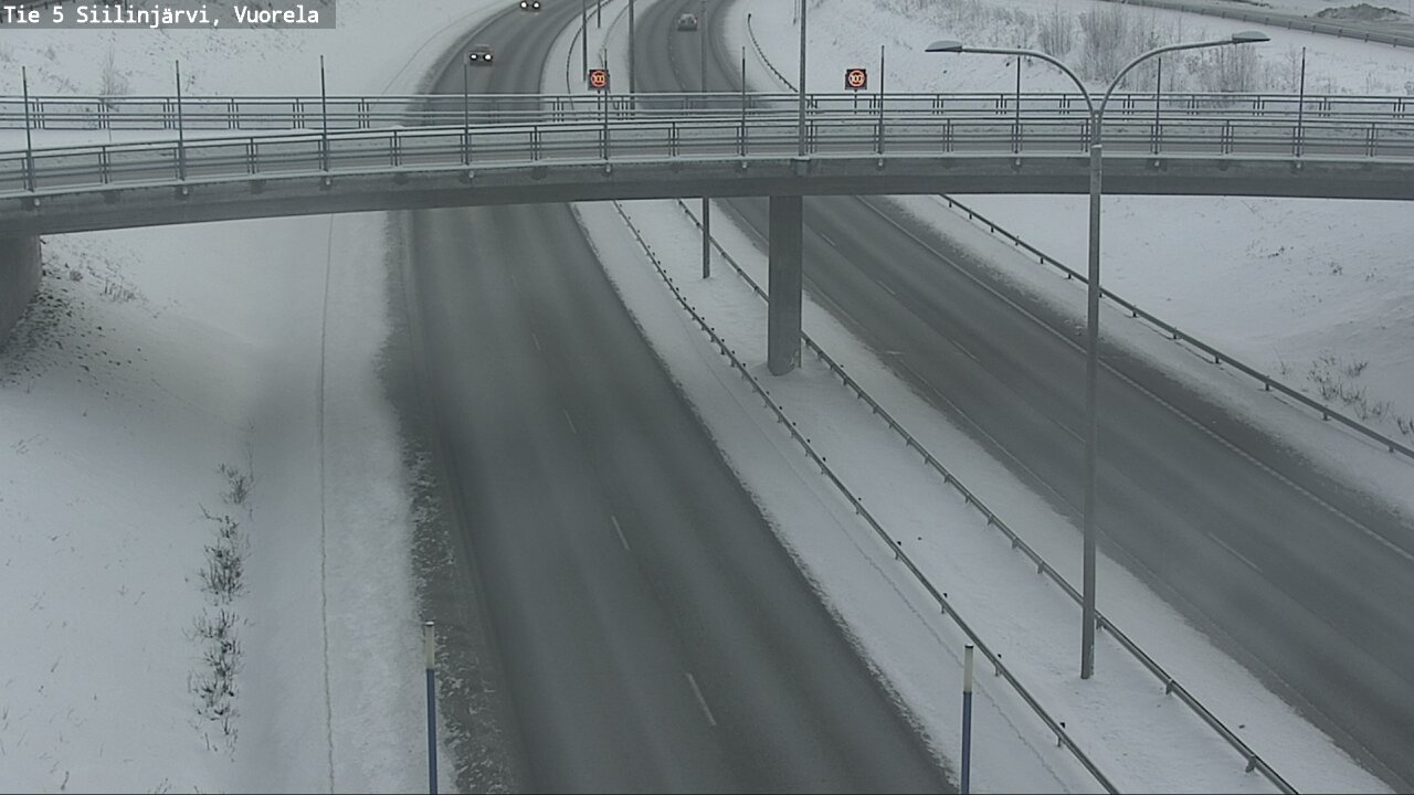 Kelikamerat Kuva Tie 5 Siilinjärvi, Vuorela, Siilinjärvi, Pohjois-Savo