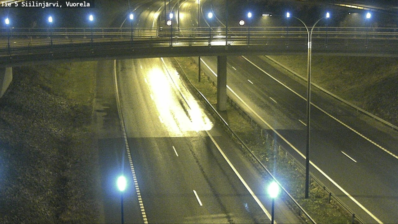 Weather Camera Image Road 5 Siilinjärvi, Vuorela, Siilinjärvi, Pohjois-Savo