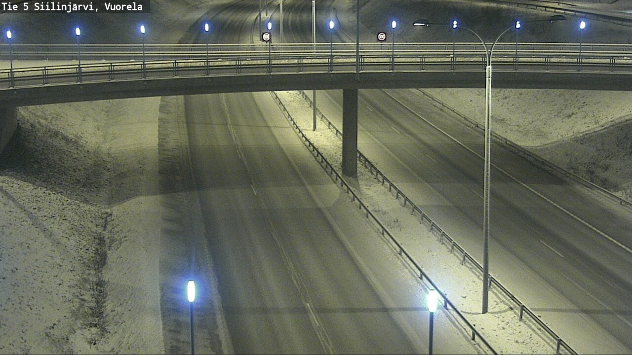 Kelikamerat Kuva Tie 5 Siilinjärvi, Vuorela, Siilinjärvi, Pohjois-Savo