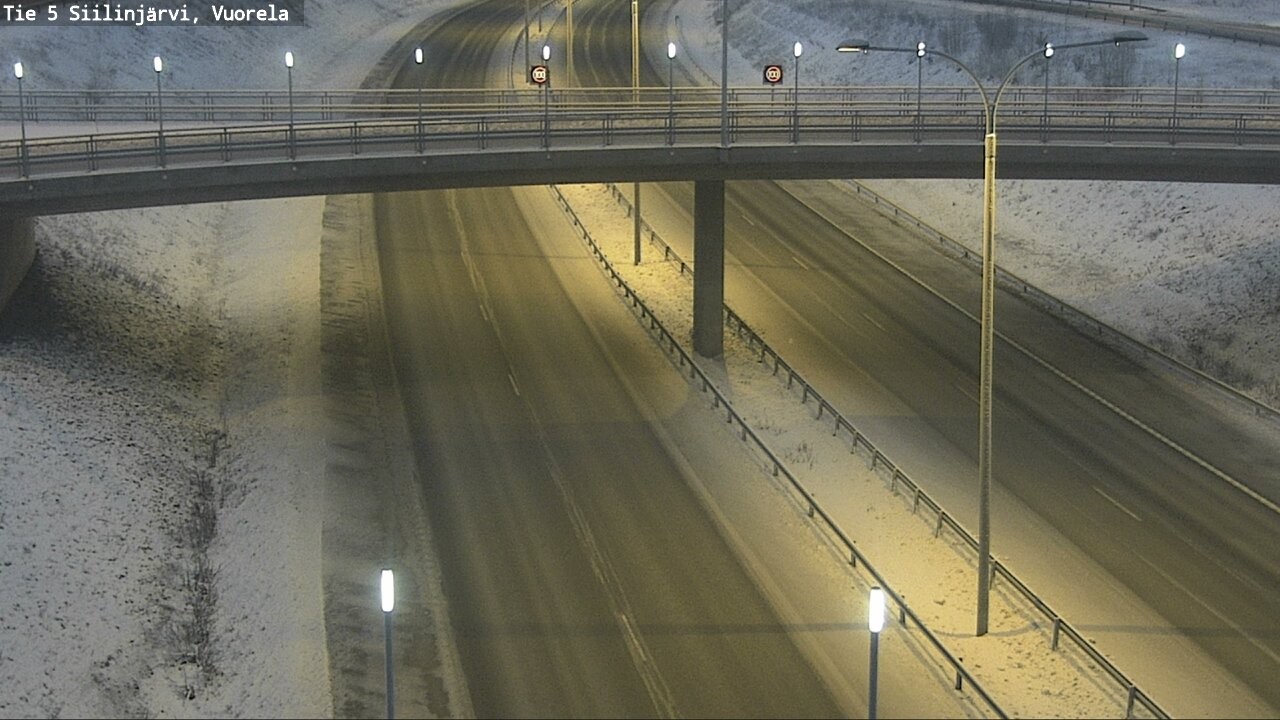 Kelikamerat Kuva Tie 5 Siilinjärvi, Vuorela, Siilinjärvi, Pohjois-Savo