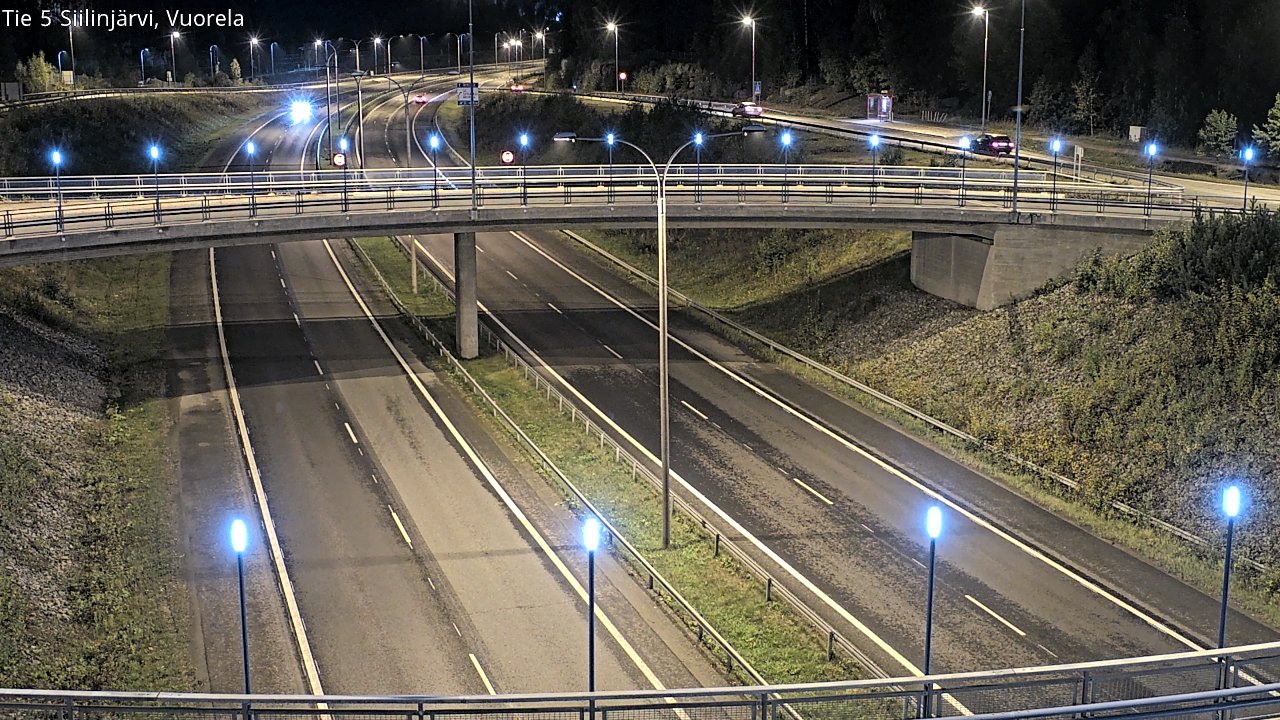 Kelikamerat Kuva Tie 5 Siilinjärvi, Vuorela, Siilinjärvi, Pohjois-Savo