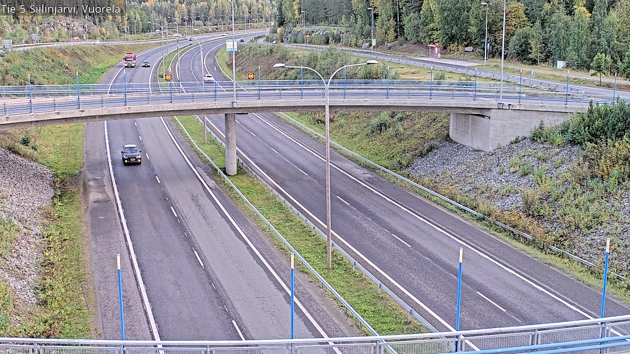 Kelikamerat Kuva Tie 5 Siilinjärvi, Vuorela, Siilinjärvi, Pohjois-Savo