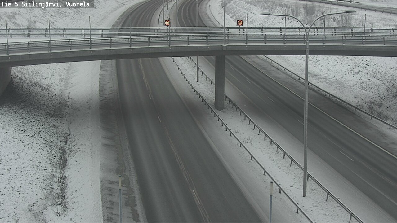 Kelikamerat Kuva Tie 5 Siilinjärvi, Vuorela, Siilinjärvi, Pohjois-Savo