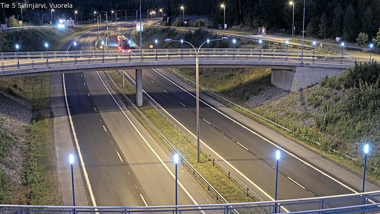 Kelikamerat Kuva Tie 5 Siilinjärvi, Vuorela, Siilinjärvi, Pohjois-Savo