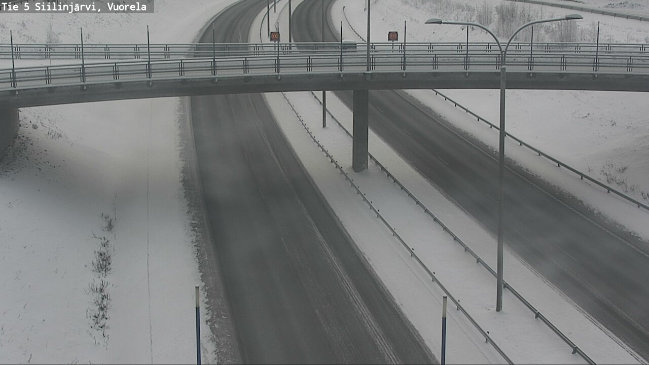 Weather Camera Image Road 5 Siilinjärvi, Vuorela, Siilinjärvi, Pohjois-Savo