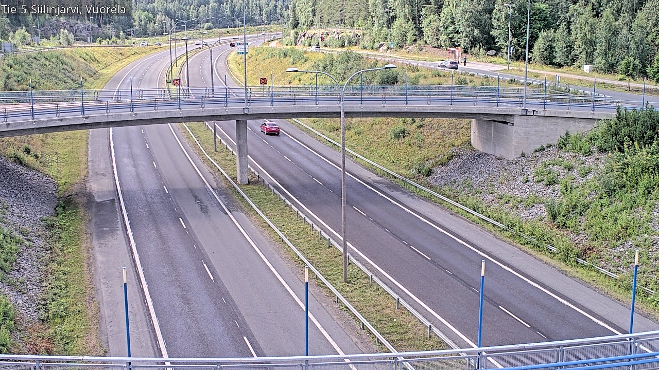 Kelikamerat Kuva Tie 5 Siilinjärvi, Vuorela, Siilinjärvi, Pohjois-Savo