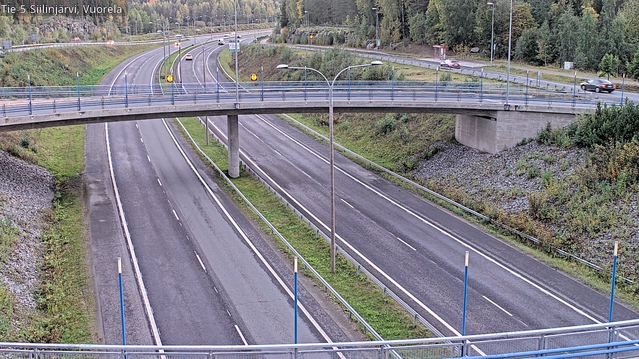 Kelikamerat Kuva Tie 5 Siilinjärvi, Vuorela, Siilinjärvi, Pohjois-Savo