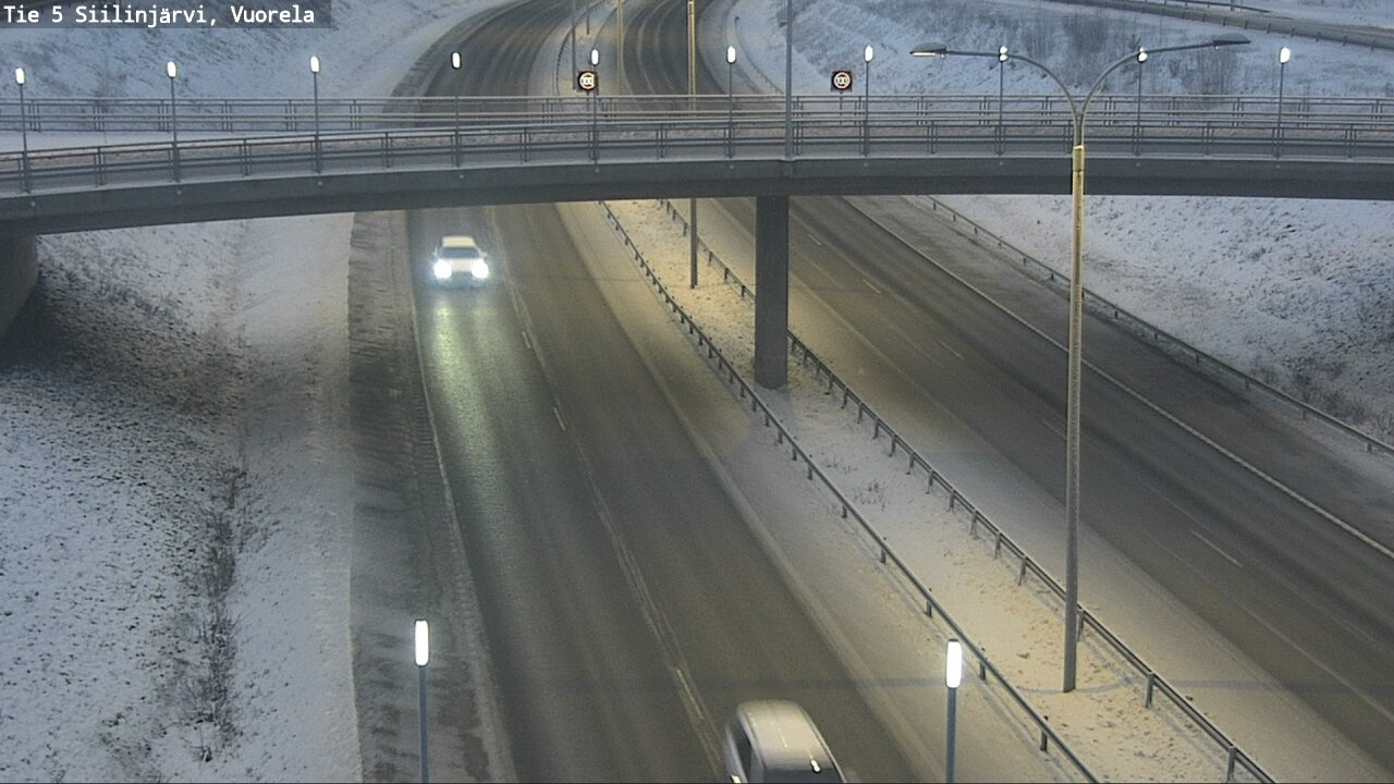 Kelikamerat Kuva Tie 5 Siilinjärvi, Vuorela, Siilinjärvi, Pohjois-Savo