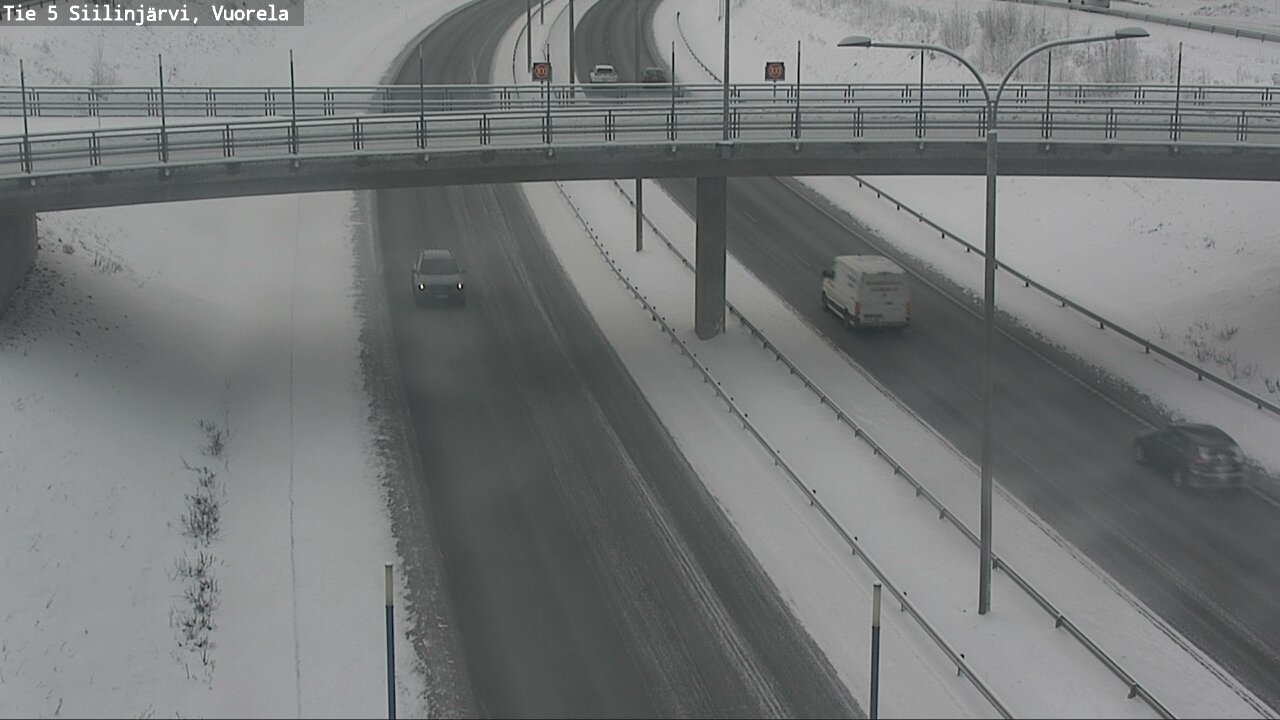 Weather Camera Image Väg 5 Siilinjärvi, Vuorela, Siilinjärvi, Pohjois-Savo
