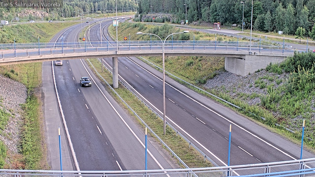 Kelikamerat Kuva Tie 5 Siilinjärvi, Vuorela, Siilinjärvi, Pohjois-Savo