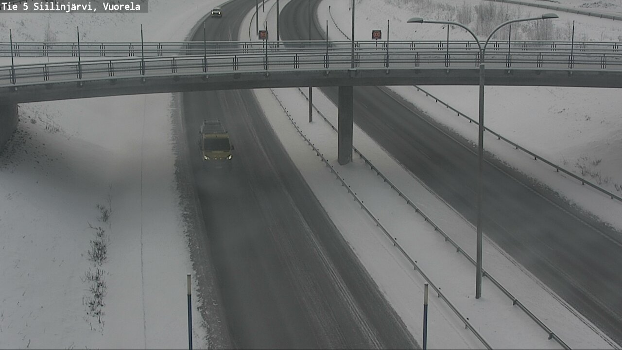 Weather Camera Image Väg 5 Siilinjärvi, Vuorela, Siilinjärvi, Pohjois-Savo