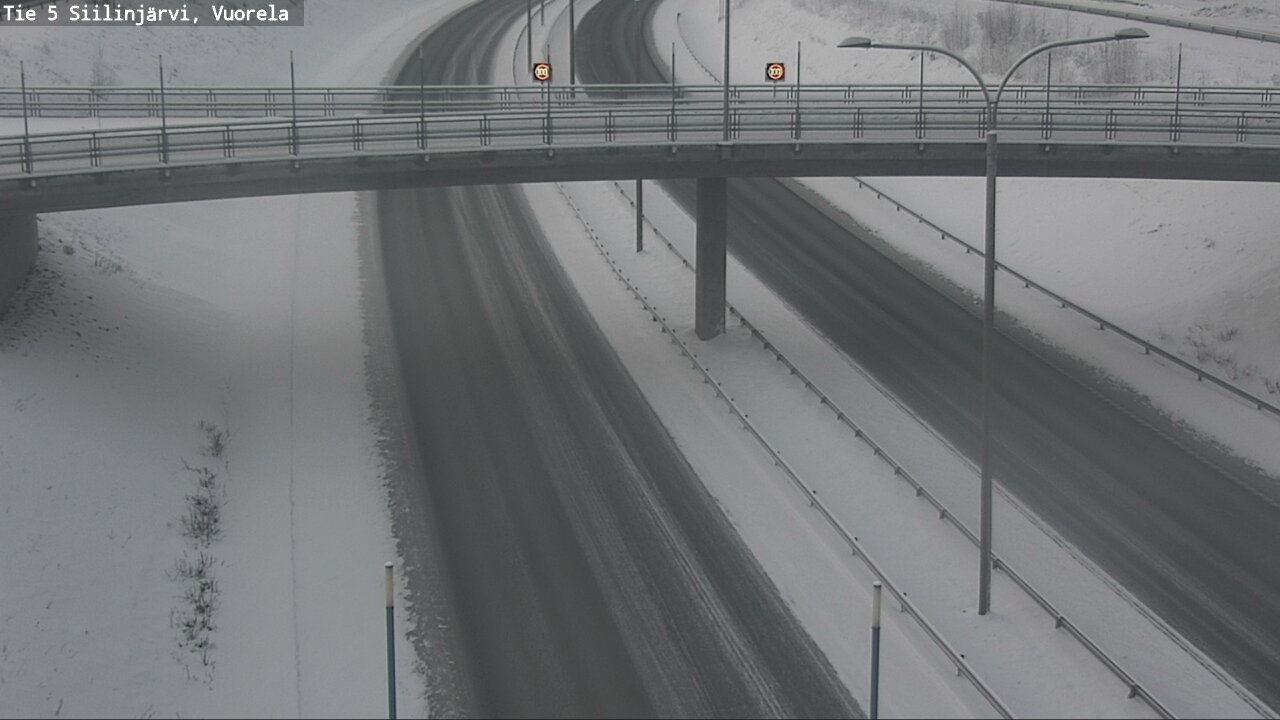 Kelikamerat Kuva Tie 5 Siilinjärvi, Vuorela, Siilinjärvi, Pohjois-Savo