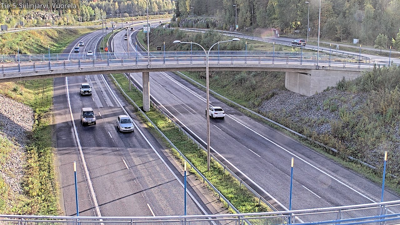 Kelikamerat Kuva Tie 5 Siilinjärvi, Vuorela, Siilinjärvi, Pohjois-Savo