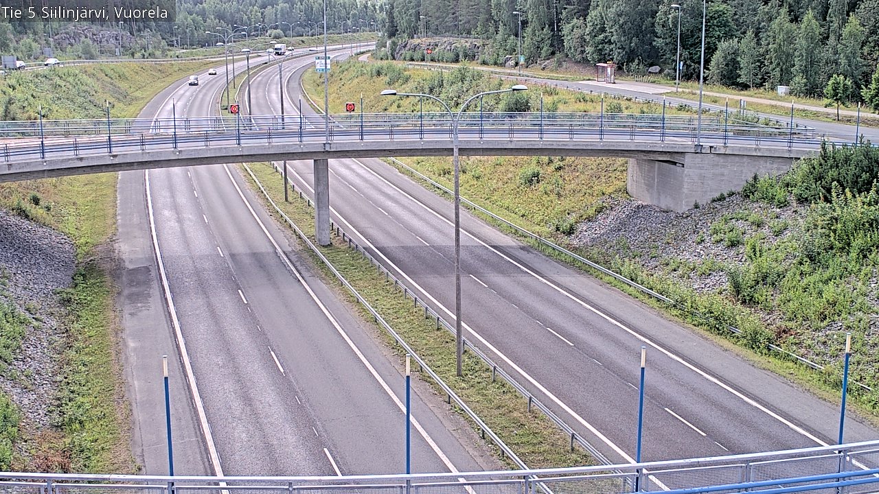 Kelikamerat Kuva Tie 5 Siilinjärvi, Vuorela, Siilinjärvi, Pohjois-Savo
