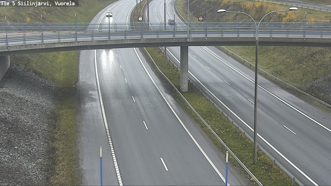 Weather Camera Image Väg 5 Siilinjärvi, Vuorela, Siilinjärvi, Pohjois-Savo