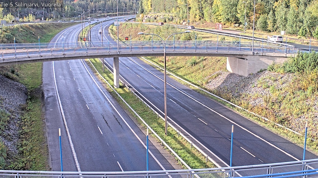 Kelikamerat Kuva Tie 5 Siilinjärvi, Vuorela, Siilinjärvi, Pohjois-Savo