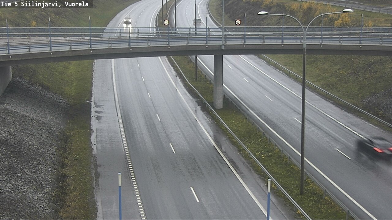 Weather Camera Image Väg 5 Siilinjärvi, Vuorela, Siilinjärvi, Pohjois-Savo