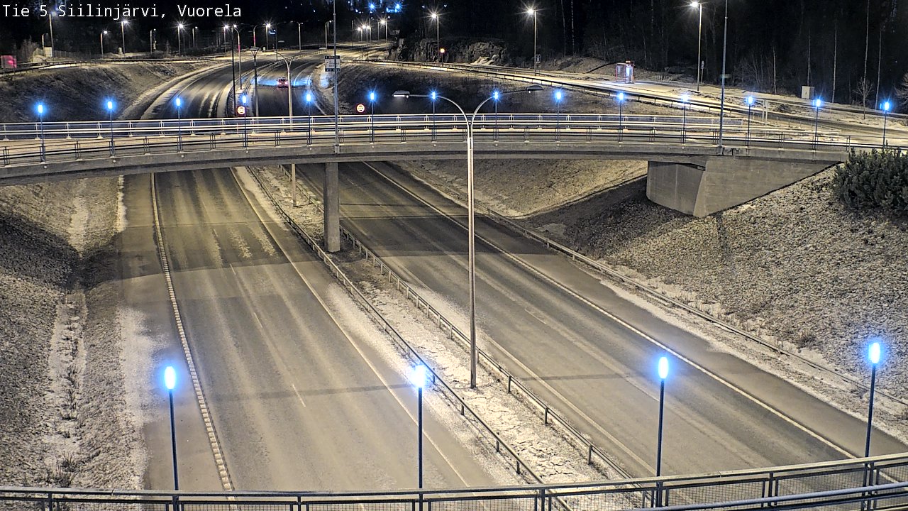 Kelikamerat Kuva Tie 5 Siilinjärvi, Vuorela, Siilinjärvi, Pohjois-Savo