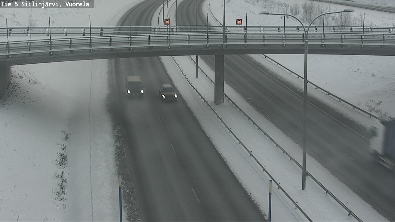 Kelikamerat Kuva Tie 5 Siilinjärvi, Vuorela, Siilinjärvi, Pohjois-Savo