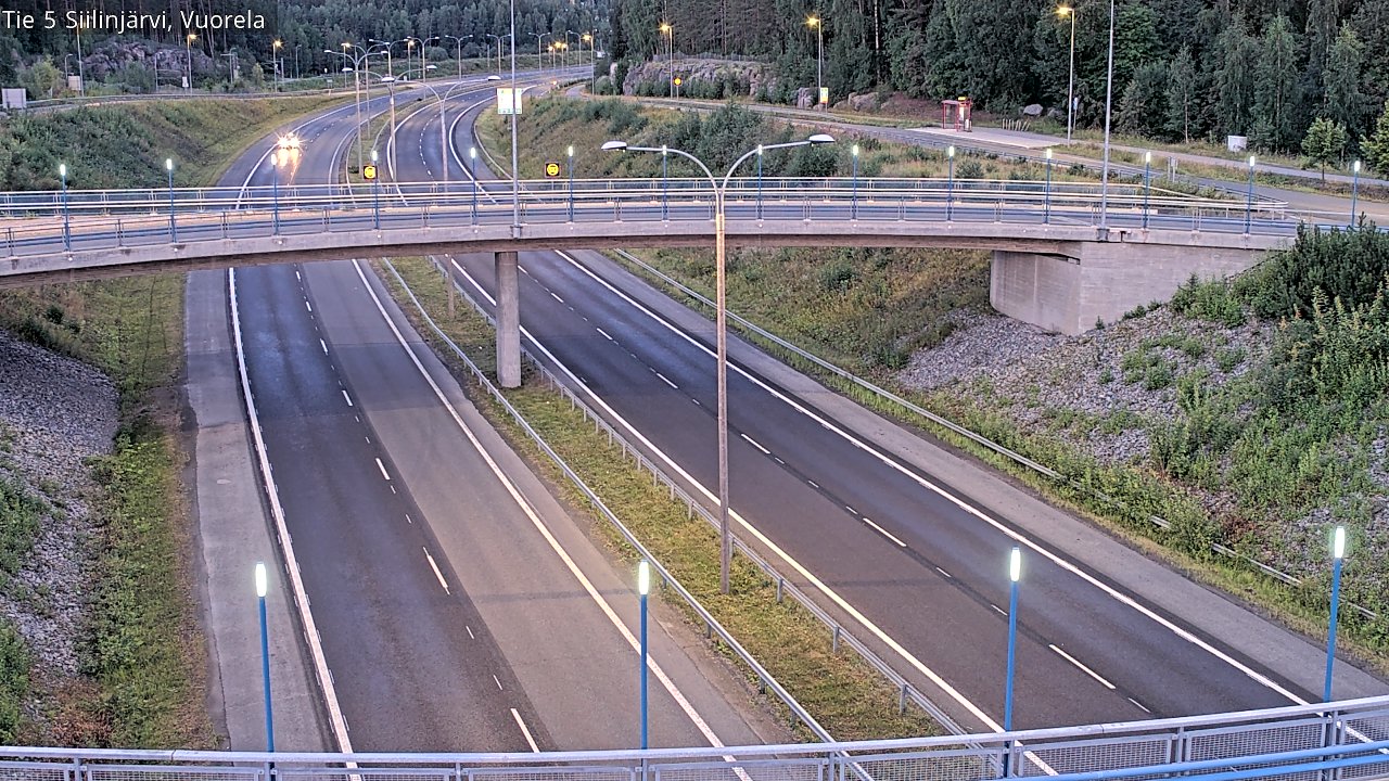 Kelikamerat Kuva Tie 5 Siilinjärvi, Vuorela, Siilinjärvi, Pohjois-Savo