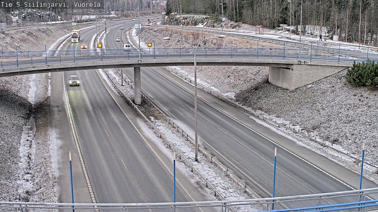 Kelikamerat Kuva Tie 5 Siilinjärvi, Vuorela, Siilinjärvi, Pohjois-Savo