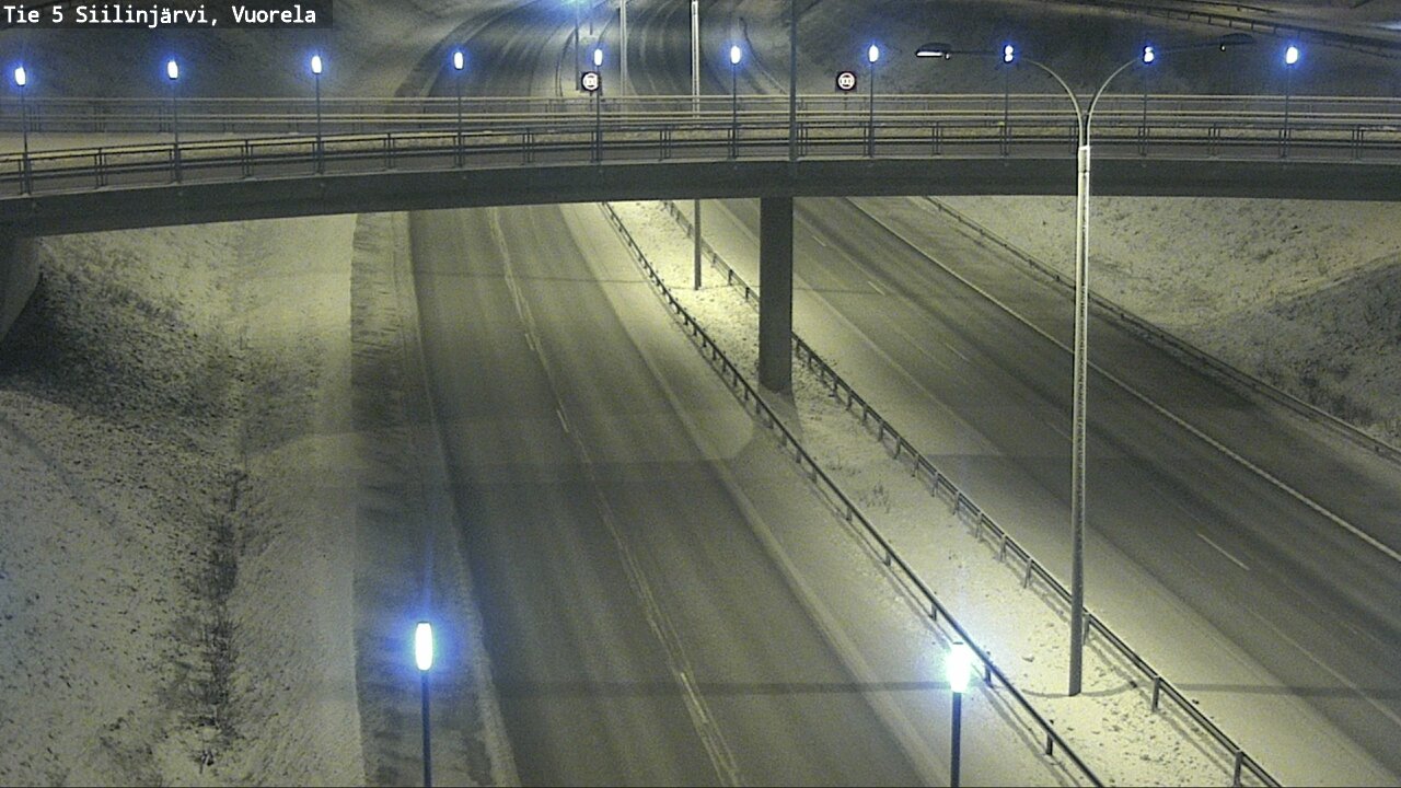 Kelikamerat Kuva Tie 5 Siilinjärvi, Vuorela, Siilinjärvi, Pohjois-Savo