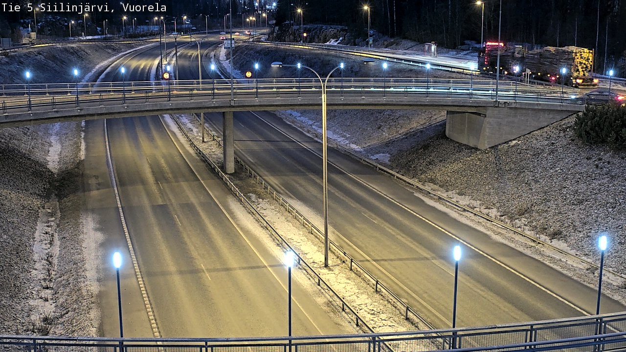 Kelikamerat Kuva Tie 5 Siilinjärvi, Vuorela, Siilinjärvi, Pohjois-Savo