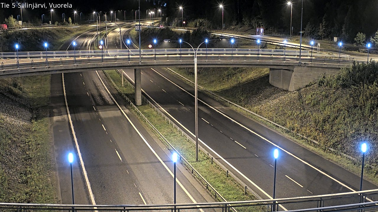Kelikamerat Kuva Tie 5 Siilinjärvi, Vuorela, Siilinjärvi, Pohjois-Savo
