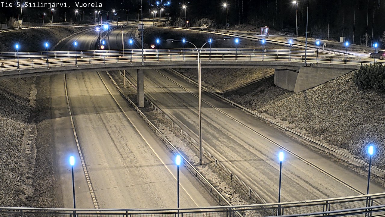 Kelikamerat Kuva Tie 5 Siilinjärvi, Vuorela, Siilinjärvi, Pohjois-Savo