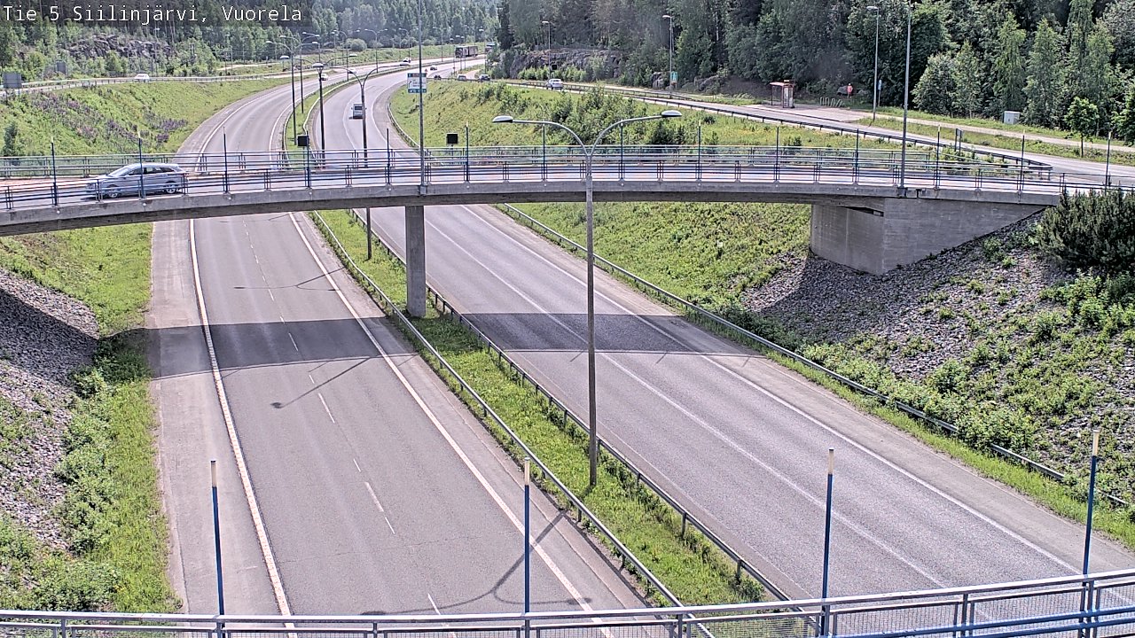 Kelikamerat Kuva Tie 5 Siilinjärvi, Vuorela, Siilinjärvi, Pohjois-Savo