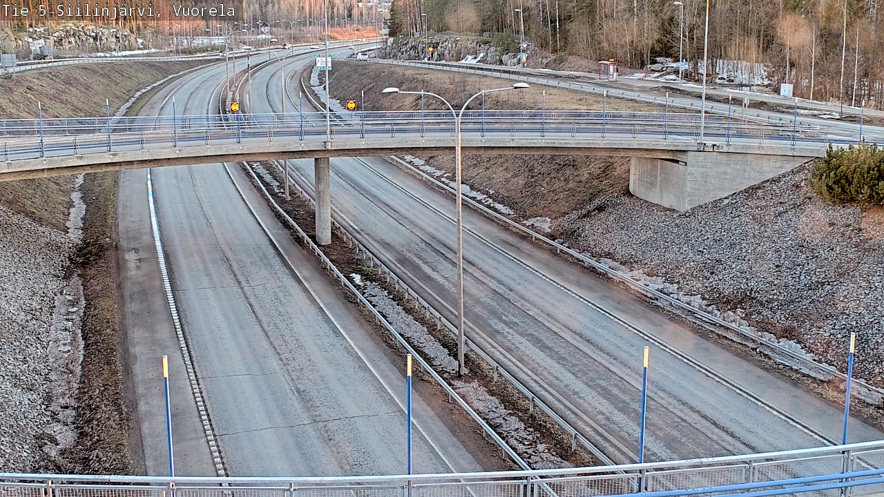 Kelikamerat Kuva Tie 5 Siilinjärvi, Vuorela, Siilinjärvi, Pohjois-Savo