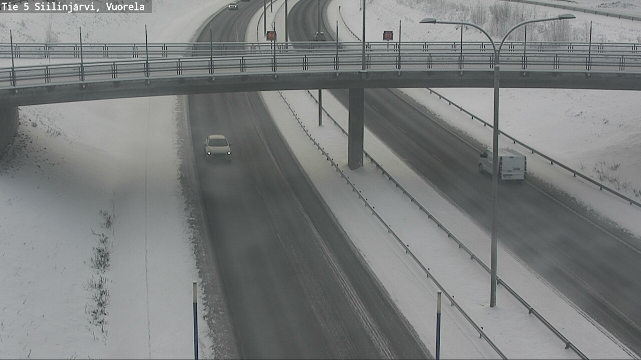 Weather Camera Image Road 5 Siilinjärvi, Vuorela, Siilinjärvi, Pohjois-Savo