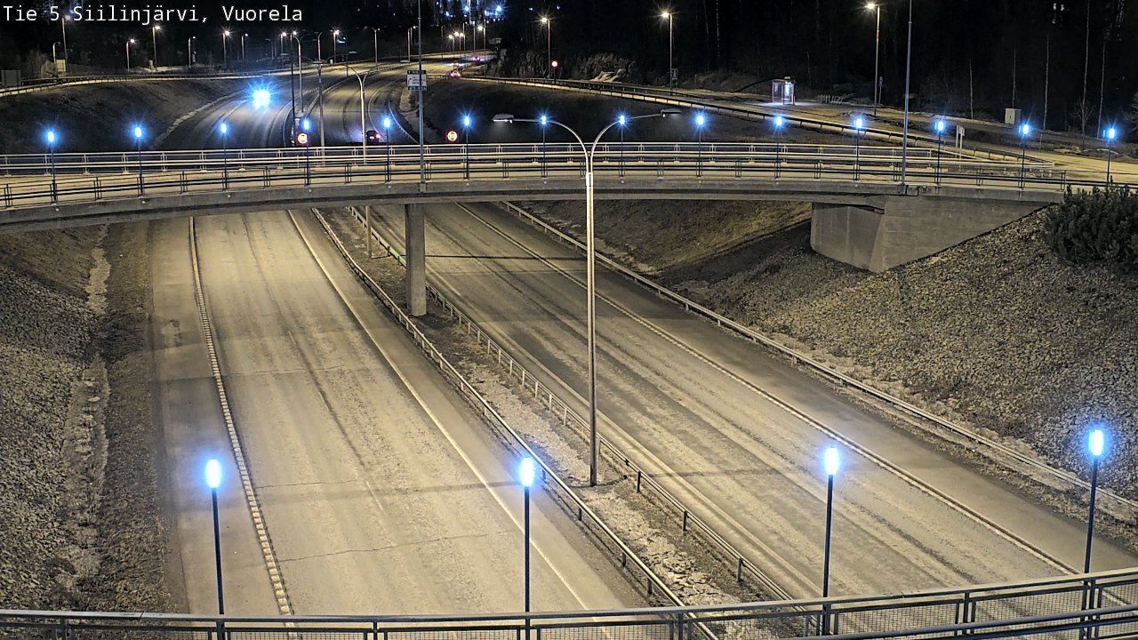 Kelikamerat Kuva Tie 5 Siilinjärvi, Vuorela, Siilinjärvi, Pohjois-Savo