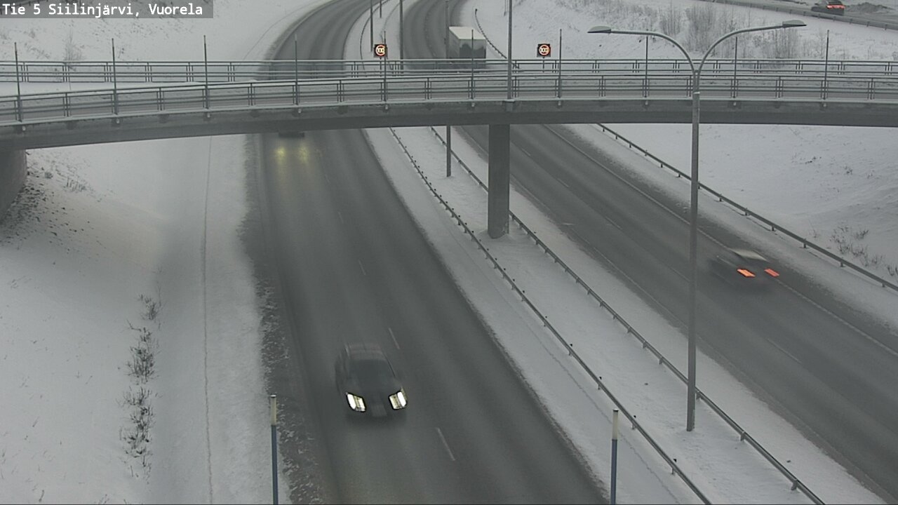 Kelikamerat Kuva Tie 5 Siilinjärvi, Vuorela, Siilinjärvi, Pohjois-Savo