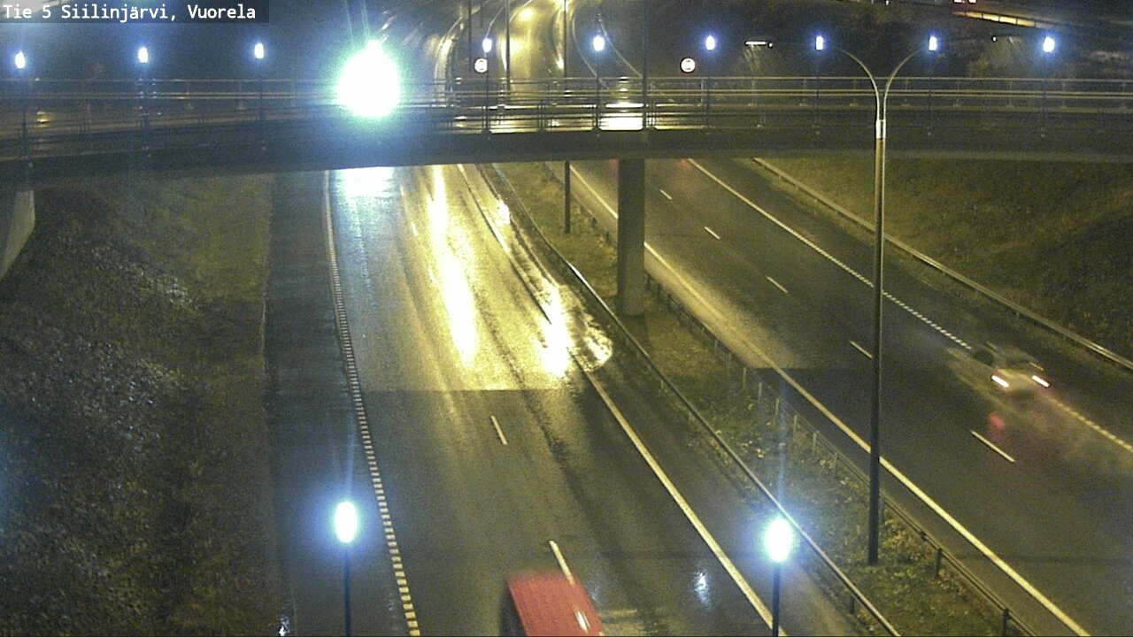 Weather Camera Image Väg 5 Siilinjärvi, Vuorela, Siilinjärvi, Pohjois-Savo