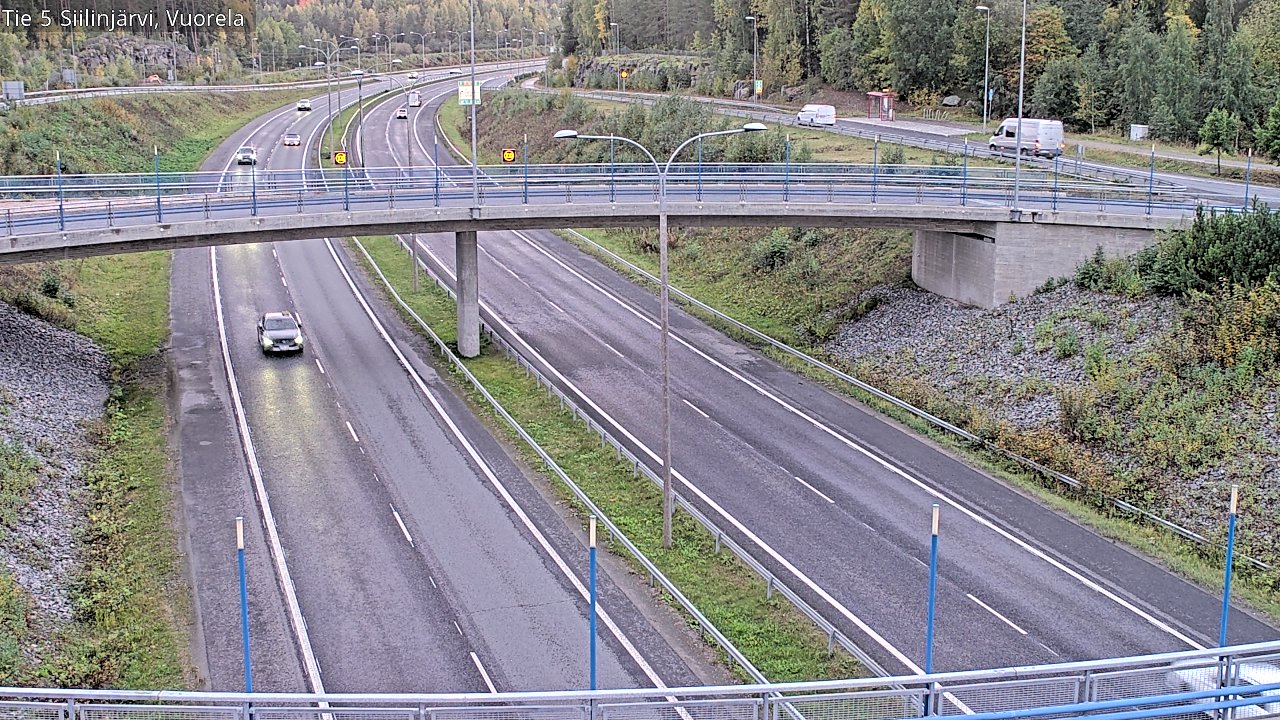 Kelikamerat Kuva Tie 5 Siilinjärvi, Vuorela, Siilinjärvi, Pohjois-Savo