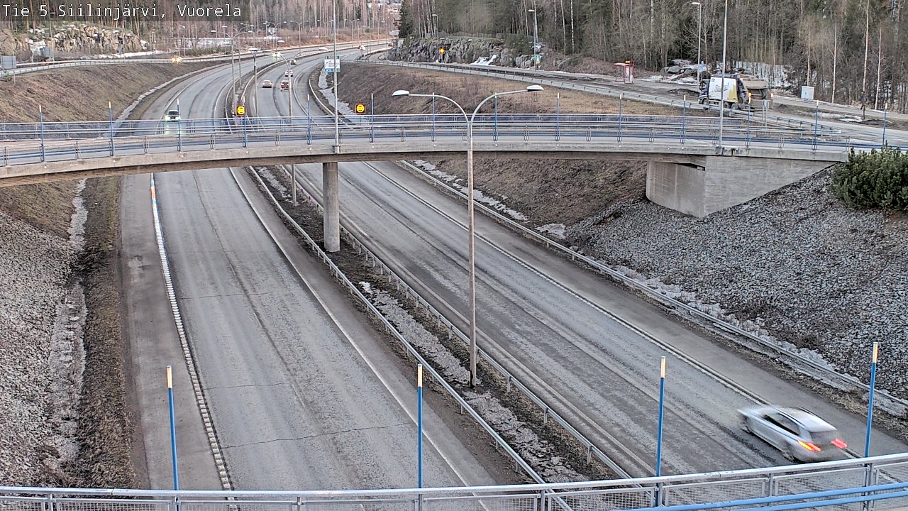 Kelikamerat Kuva Tie 5 Siilinjärvi, Vuorela, Siilinjärvi, Pohjois-Savo