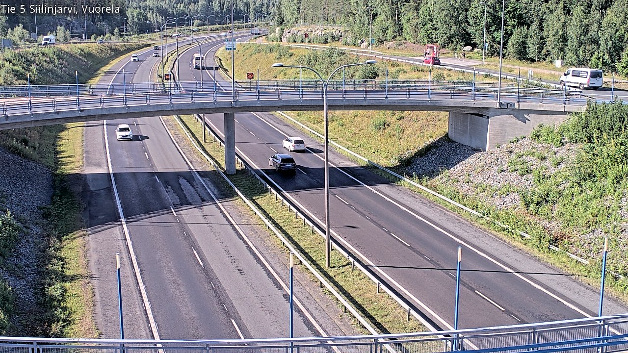 Kelikamerat Kuva Tie 5 Siilinjärvi, Vuorela, Siilinjärvi, Pohjois-Savo