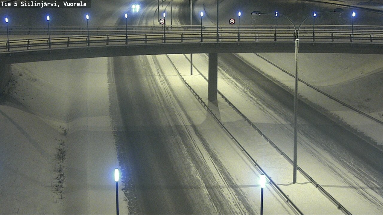 Kelikamerat Kuva Tie 5 Siilinjärvi, Vuorela, Siilinjärvi, Pohjois-Savo