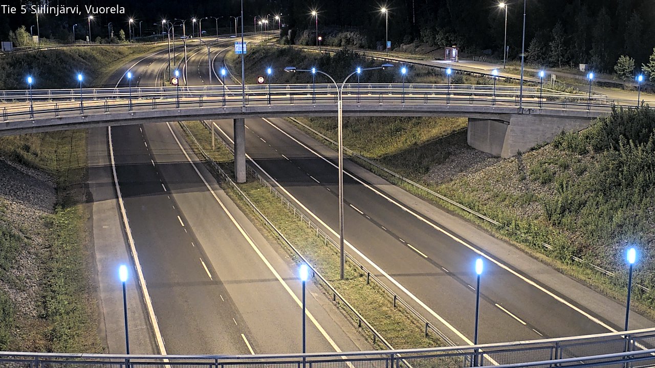 Kelikamerat Kuva Tie 5 Siilinjärvi, Vuorela, Siilinjärvi, Pohjois-Savo
